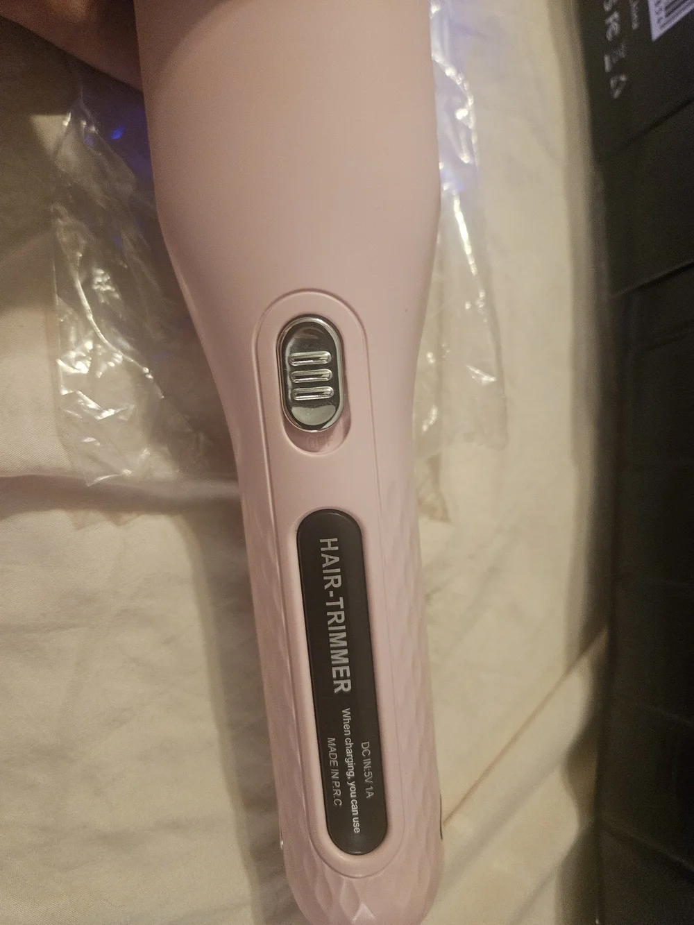 Black Cordless Split End Hair Trimmer
